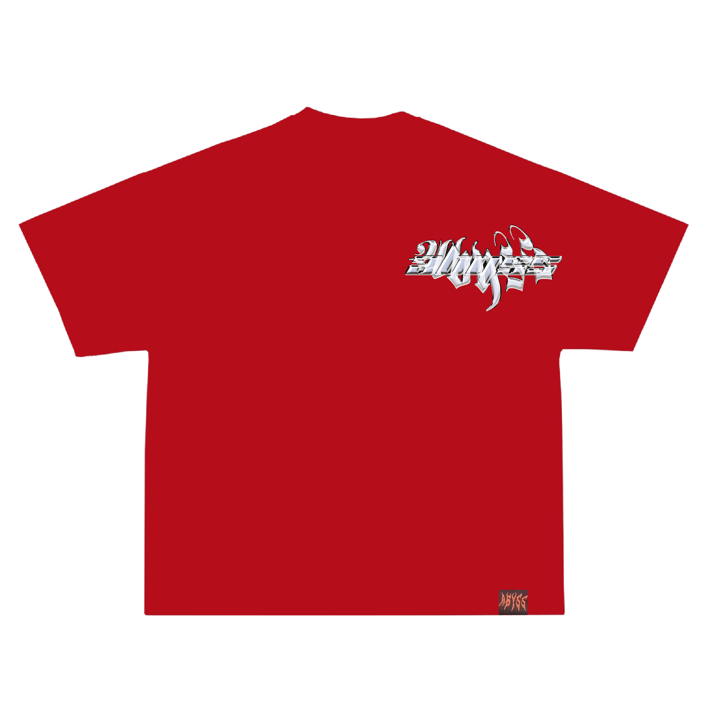 ABYSS RED CHROME TEE