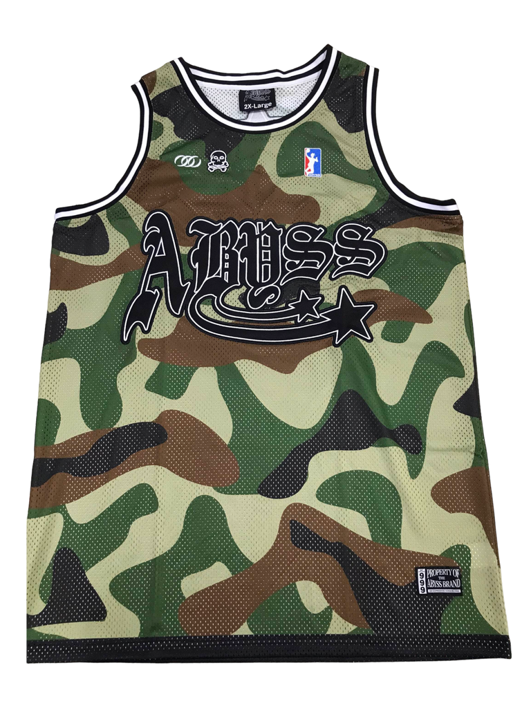 ABYSS CAMO BASKETBALL JERSEY – The Abyss Brand